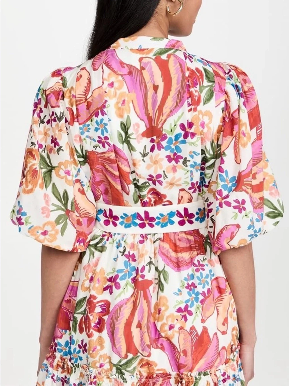 Farm Rio Spring Bananas Mini Dress - Picture 2 of 10